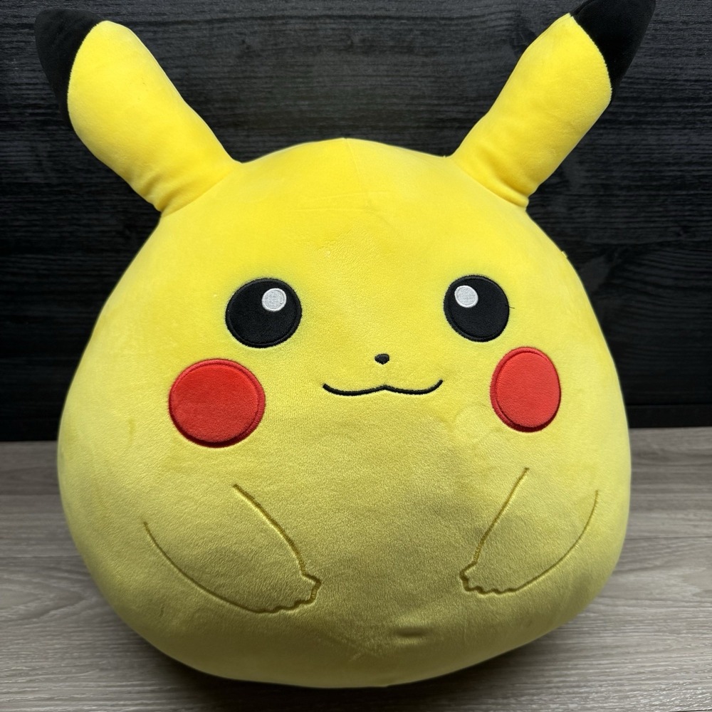 Pokémon Pikachu Squishmallows 18" Inch‎ plush Jumbo